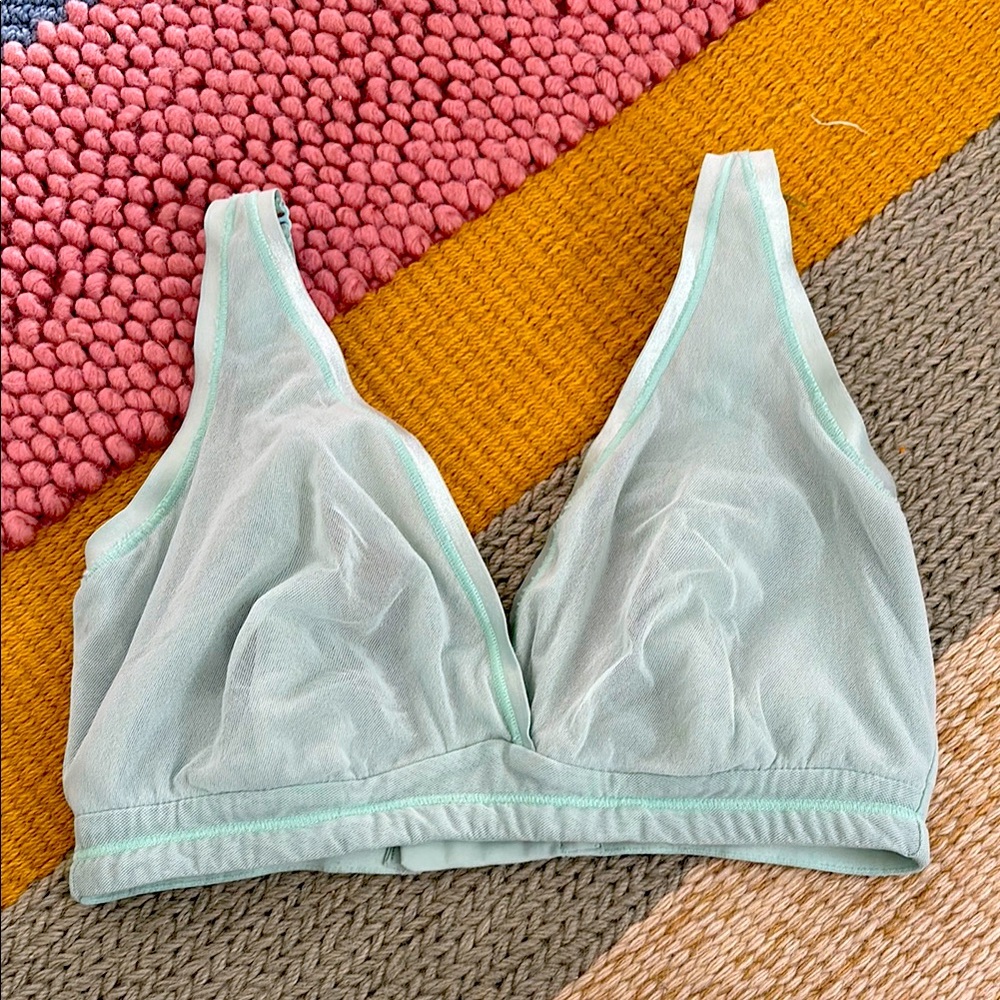 Mint Green Soire Confidence Curvy Bralette